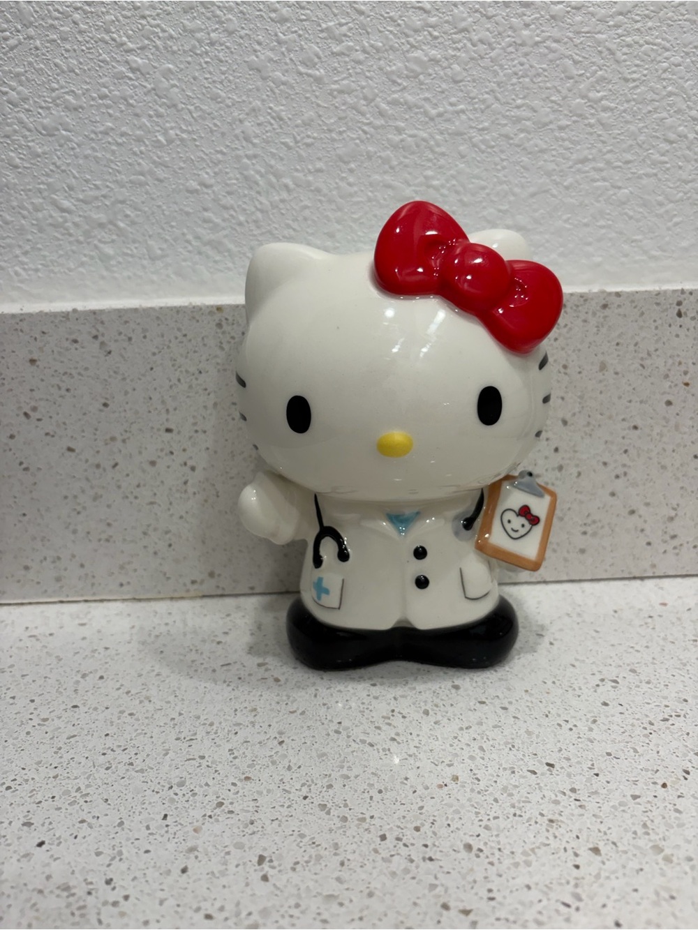 Blue Sky Clay Works Hello Kitty Doctor Figurine/Ceramic EUC